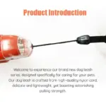 Retractable Dog Leash for Walking Control with Built-In Waste Bag Holder – gallery image 10