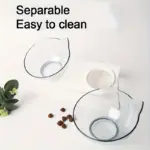 U-Shaped Non-Slip Double Pet Bowl for Feeding & Water – gallery image 12