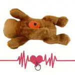 Heartbeat Plush Dog Toy for Comforting & Resting, Soft Polyester – gallery image 5