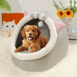 Cat Bed for Resting & Sleeping with Soft Mat and Breathable Basket Design – gallery image 8