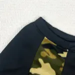 Camouflage Fleece Dog Crewneck Sweatshirt for Warmth and Coverage, Color-Block Design – gallery image 3