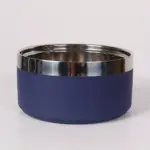 Non-Slip Stainless Steel Pet Bowl for Feeding Cats and Dogs, Round Design – gallery image 3