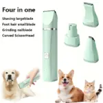 Pet Grooming Kit for Trimming & Nail Grinding with 4-in-1 Electric Trimmer and USB Rechargeable Design – gallery image 6